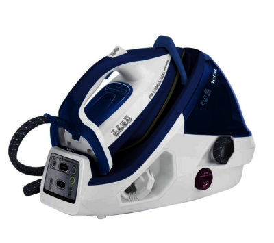 Tefal Pro Express GV8930 Total Auto Control Steam Generator Iron - White & Blue